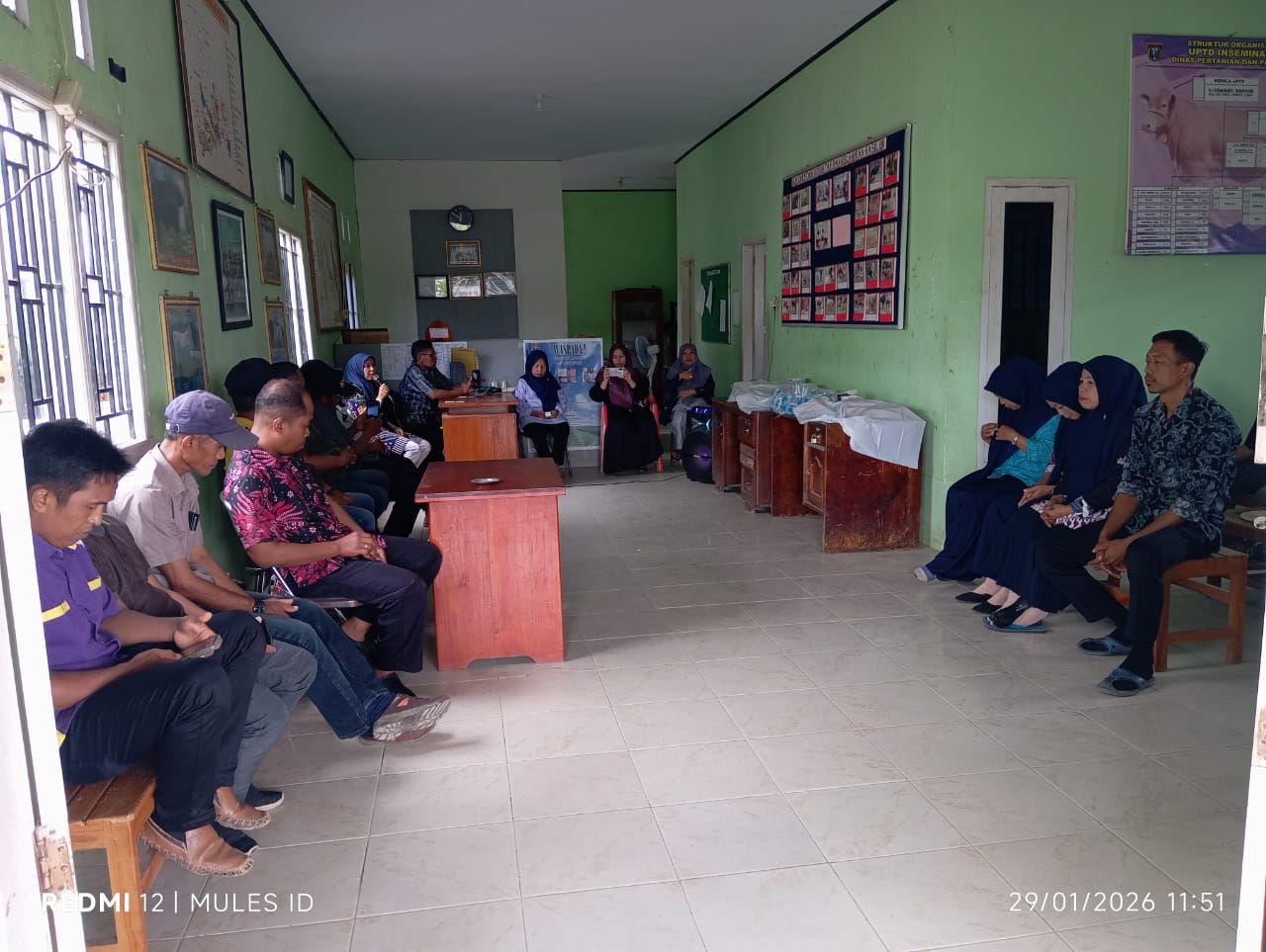 UPTD Inseminasi Buatan Monomulyo Gelar Syukuran Pelantikan PPPK Paruh Waktu