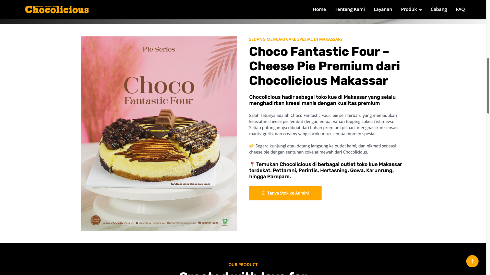 Chocolicious Toko Kue